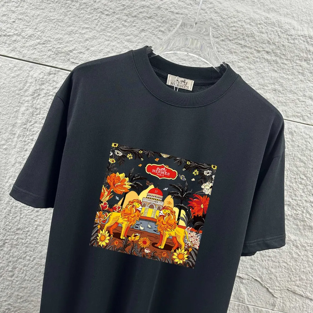 Herme* * 2026 New Arrival Classic T Same Style ：Black White Gray Size： S （90-130 ） M （120-150 ） L （140-165 ） XL （160-180 ） XXL （180-210 ）